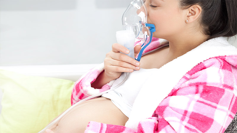 How is asthma in pregnancy diagnosed