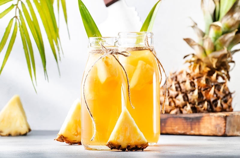 Pineapple Lemon Drink for Rapid Weight Loss