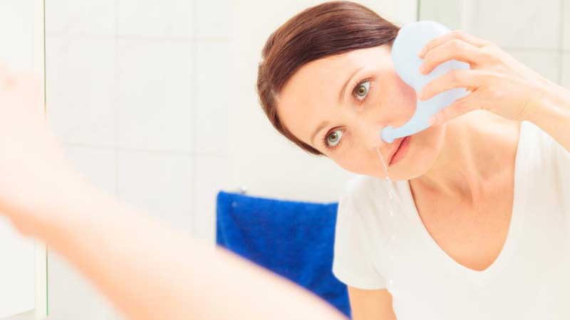 Aim for a Nasal Irrigation or Neti Pot