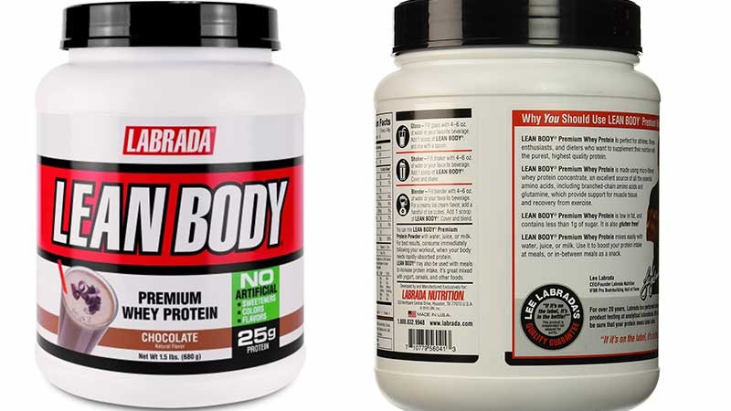 Labrada Nutrition Lean Body Premium Whey Protein Powder