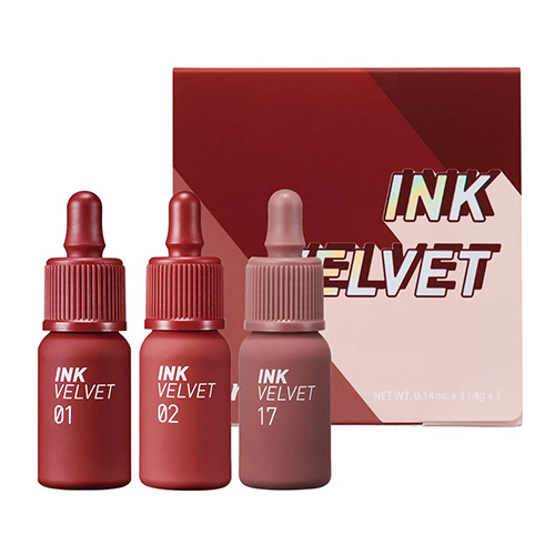 Peripera Ink the Velvet Lip Tint Pack of Three