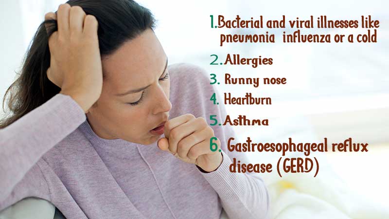 What are the causes of coughing